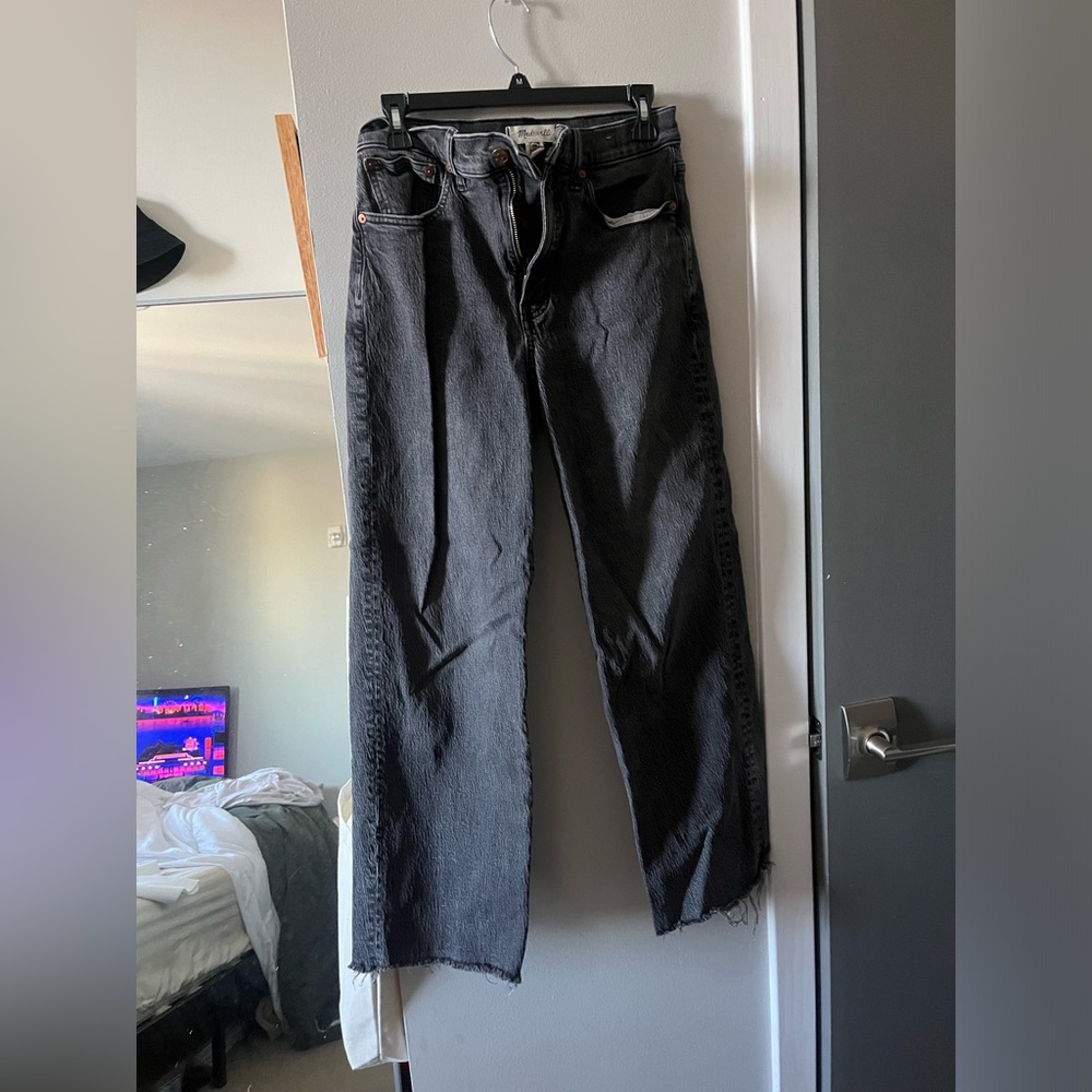 Madewell The Perfect Vintage Crop Wide Leg Size 27